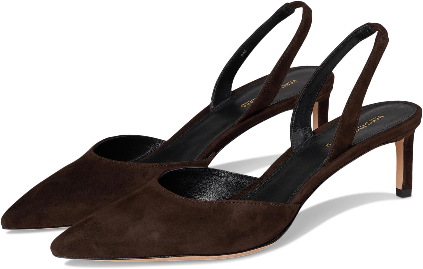 Туфли Veronica Beard Caroline, цвет Espresso Brown Suede