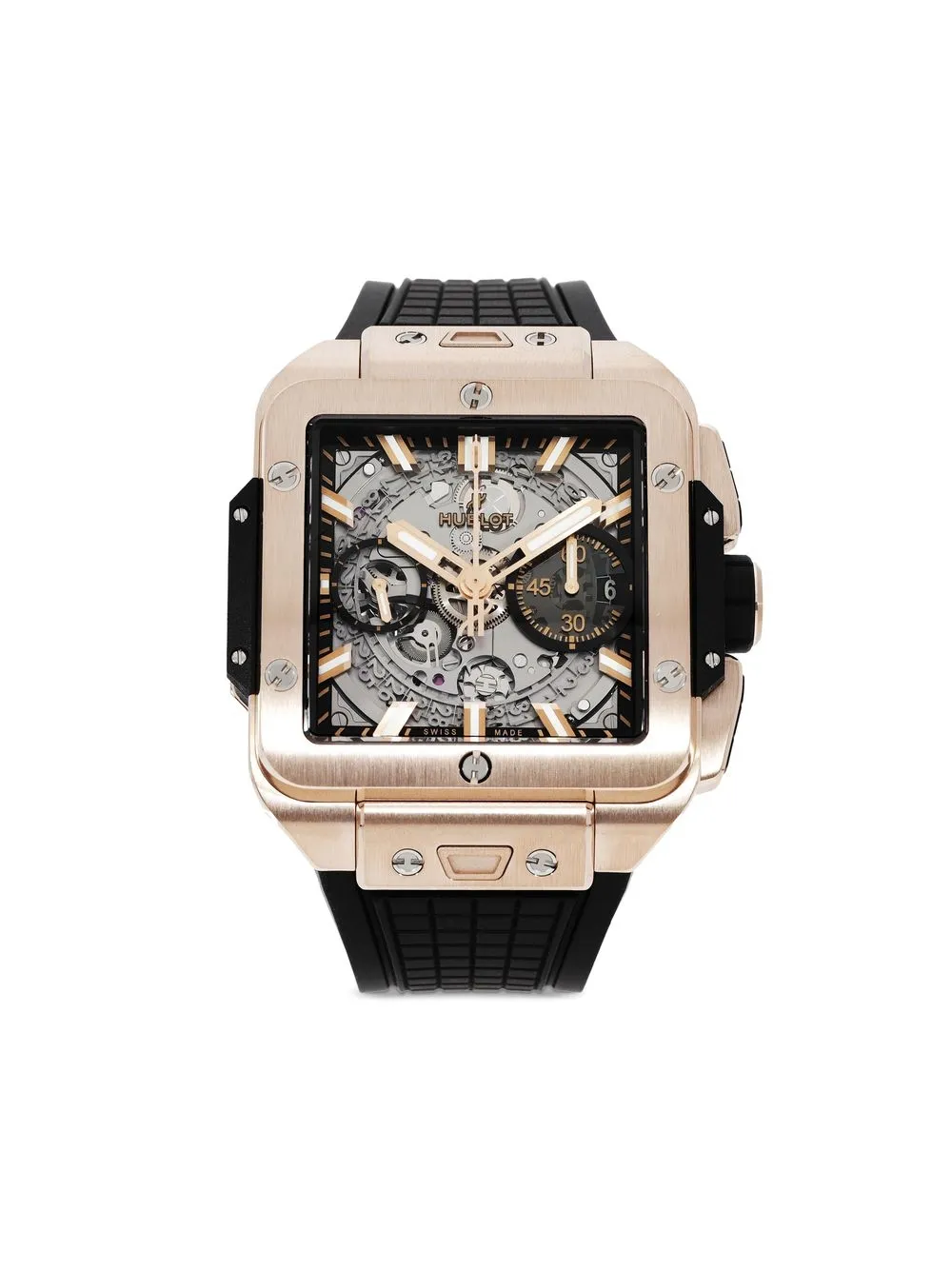 

Наручные часы Square Bang Unico King Gold 42 мм HUBLOT, серый