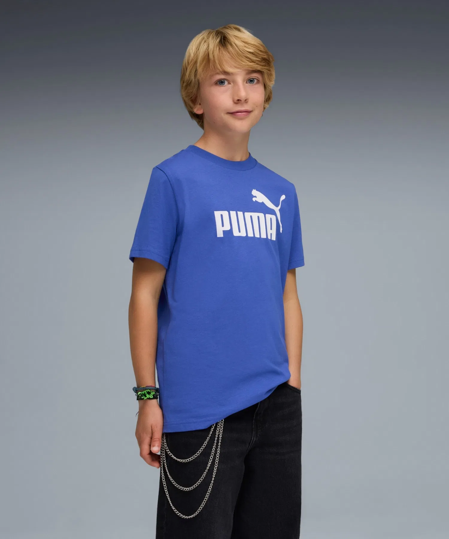 Детская футболка PUMA ESS No. 1 Logo Tee с коротким рукавом