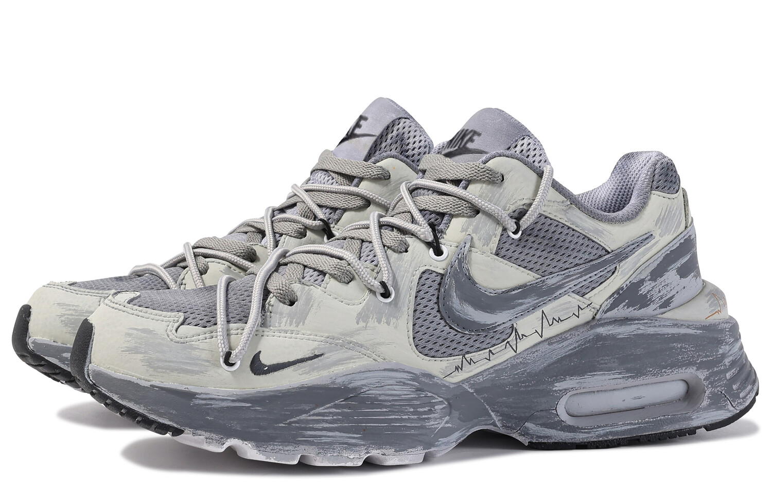 

Женские беговые кроссовки Nike Air Max Fusion, цвет свинца