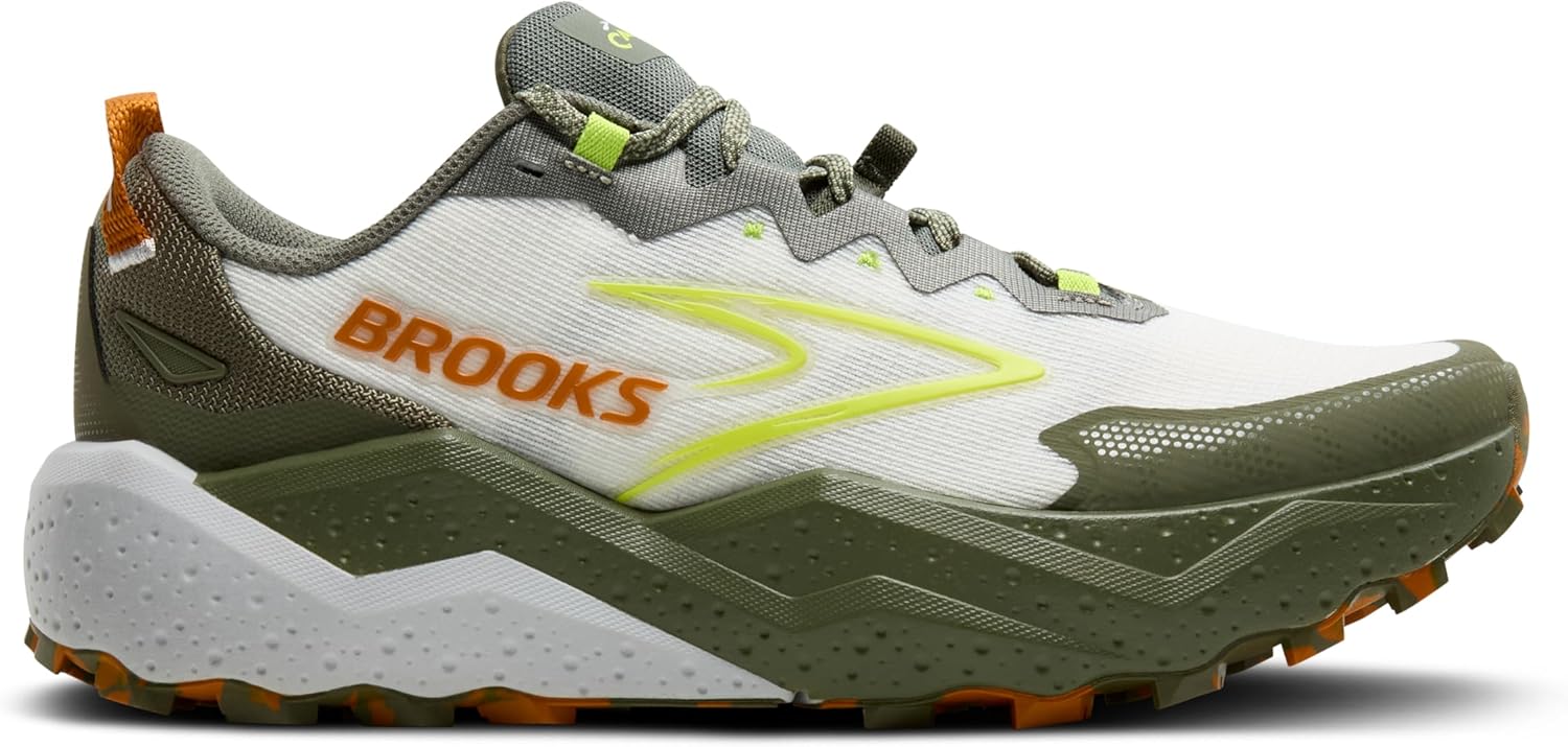 Мужские трейловые кроссовки Brooks Caldera 8 Ultra, оливковый — фото 2