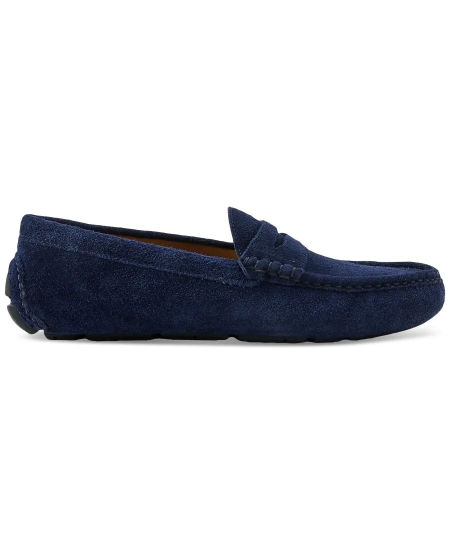 Men's Anders Suede Penny Drivers Polo Ralph Lauren, hunter темно-синий — фото 3
