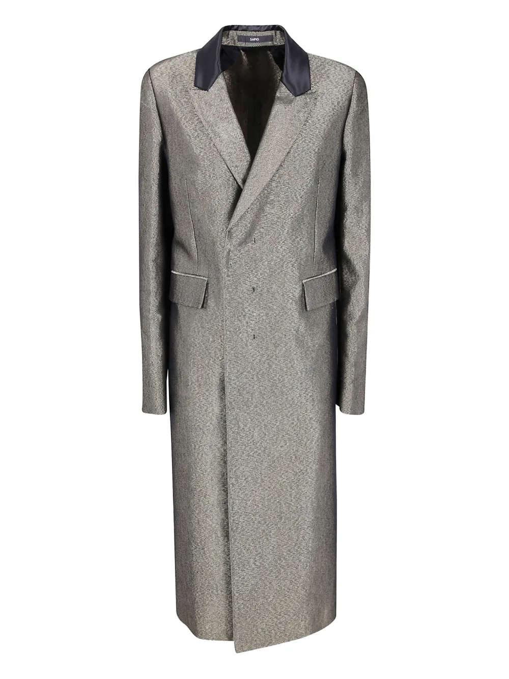 

Двубортное пальто Sapio, серый
