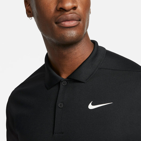 Рубашка поло dri fit victory golf polo shirt Nike, черный — фото 3