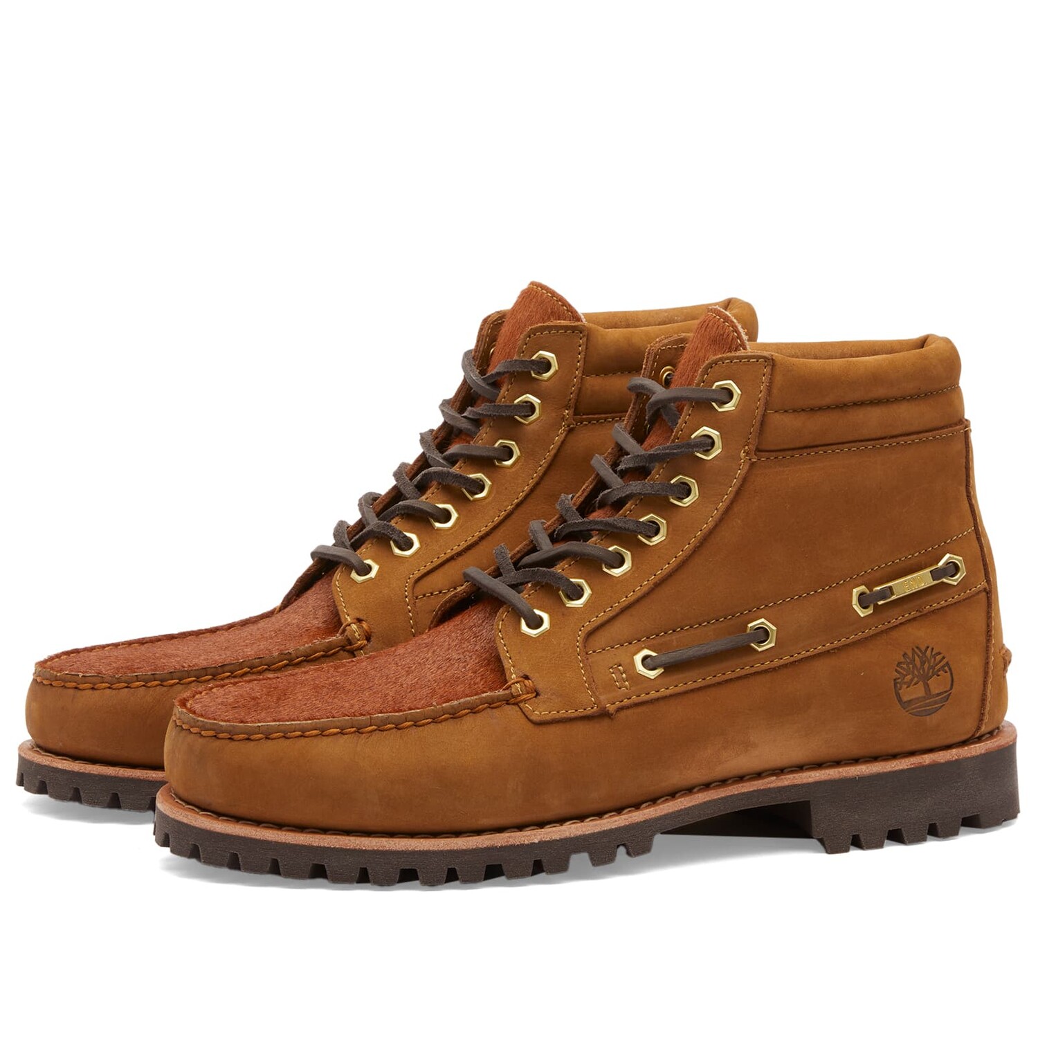 

Ботинки End. X Timberland Authentic 7 Eye Lug Boot ‘Archive’, цвет Foxtrot