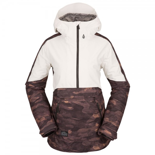 

Зеркальный пуловер лыжная куртка Volcom, мультиколор