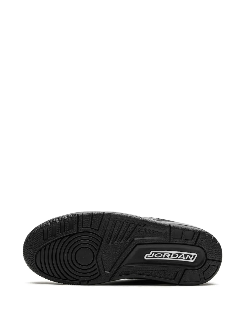 Кроссовки Air Jordan 3 Black Cat 2025, черный — фото 4