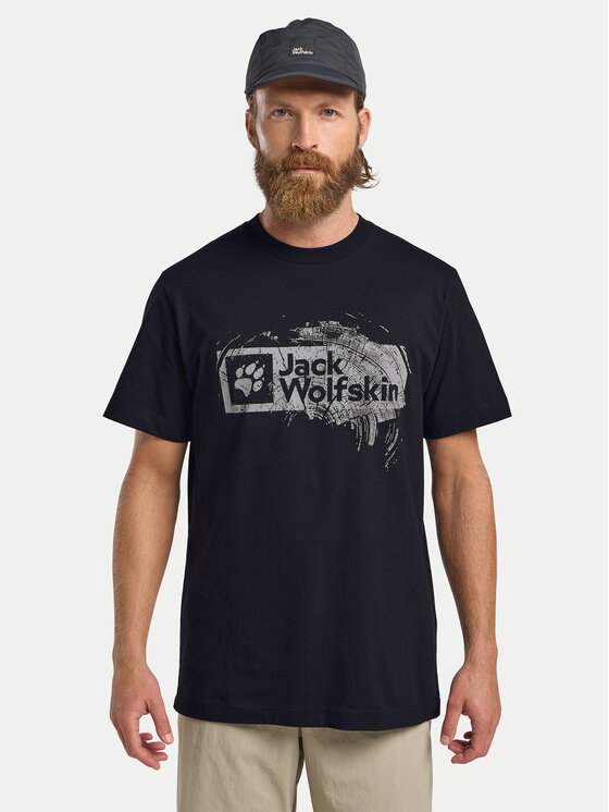 

Футболка обычного кроя Brand T A64116 Jack Wolfskin, синий