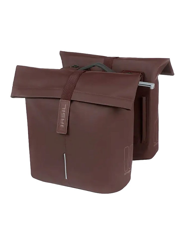 

BASIL Двойная боковая сумка MIK "City" коричневого цвета