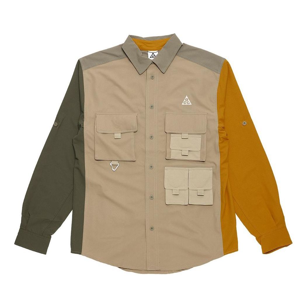 

Мужская футболка Nike ACG Dri-FIT UV Devastation Trail с множеством карманов, цветными блоками и длинными рукавами DN3937-247