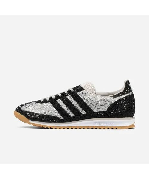 Унисекс кроссовки из нейлона SL 72 OG adidas Originals серые — фото 4
