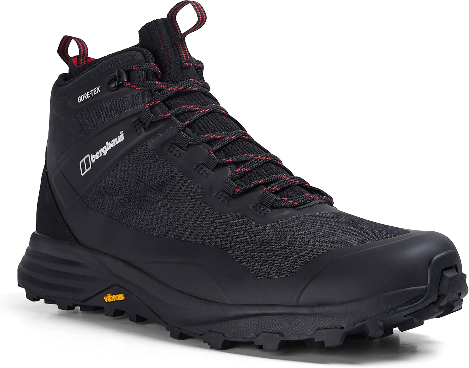 Мужские классические ботинки Berghaus, черный/красный — фото 3