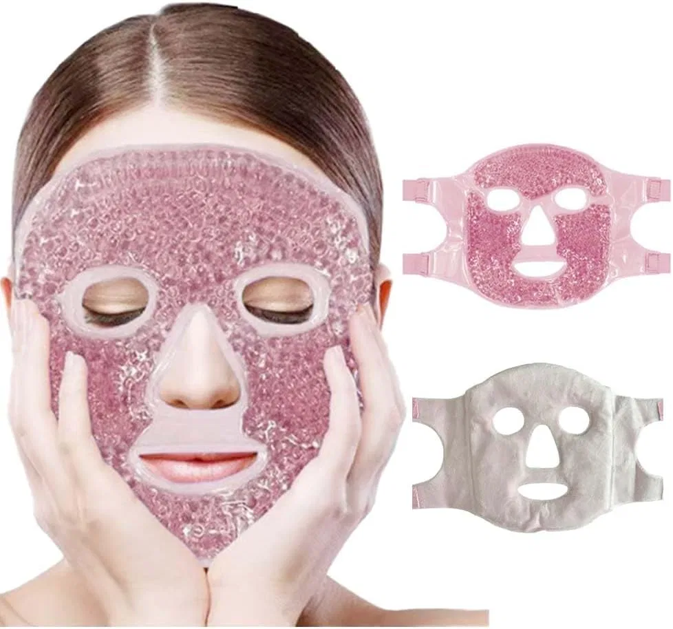 Маска для лица Neobody — Гелевая с горячим и холодным применением , розовая, 250 г