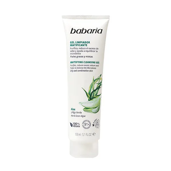 

Очищающий гель для лица Gel Limpiador Matificante Babaria, 150 ml