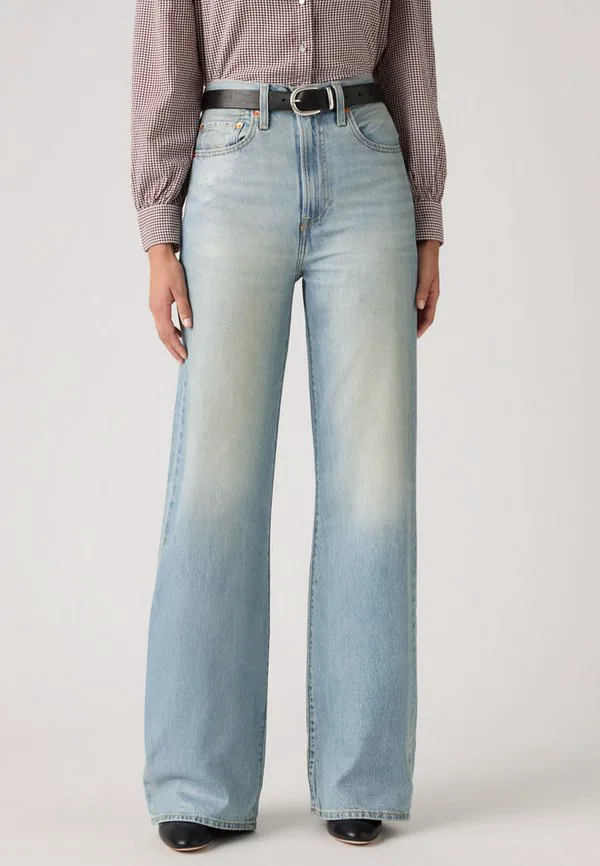 Ребра, широкие ноги, широкие ноги Levi'S, High Gloss