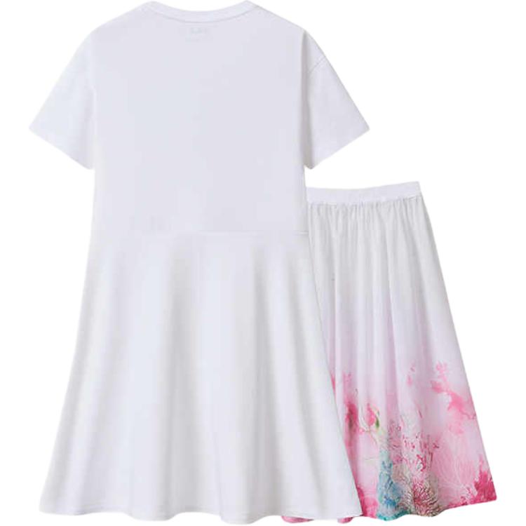 FILA KIDS Комплект с юбкой для подростков стандарт white — фото 3