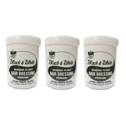 Помада для укладки волос Black and White Genuine Pluko 200 мл Black & White