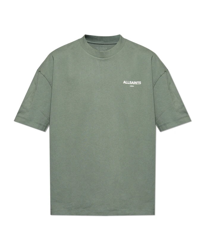 

Футболка Halcyon с короткими рукавами и круглым вырезом Allsaints, зеленый