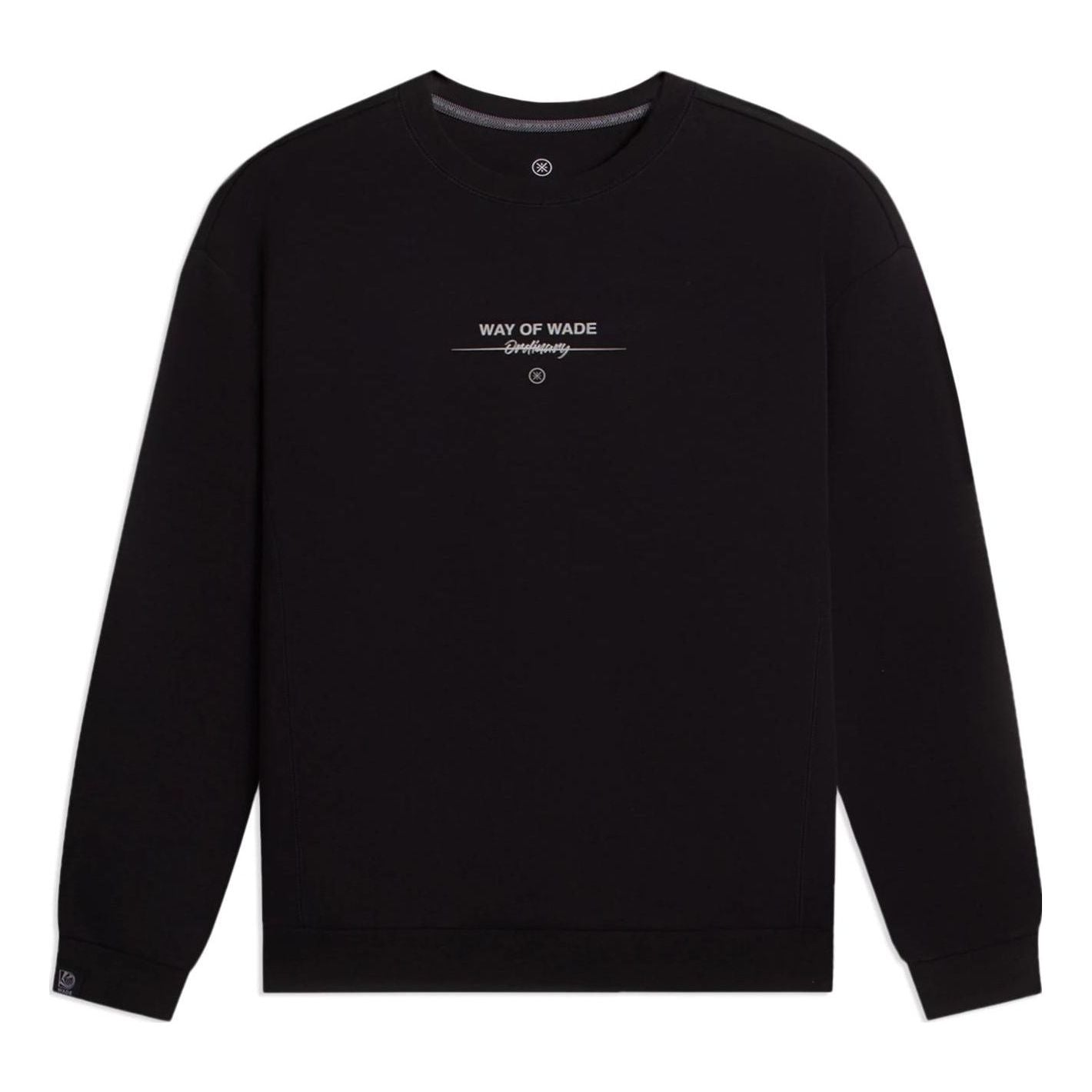 

Спортивная толстовка Li-Ning Way Of Wade Graphic Sweatshirt 'Black' AWDSC49-1, черный