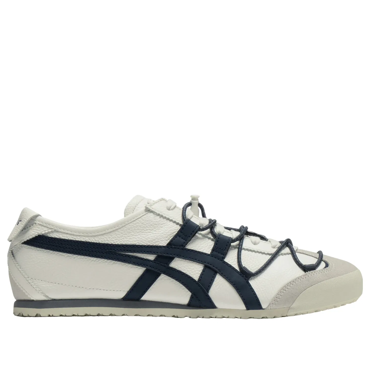 Кроссовки Onitsuka Tiger Mexico 66 Viny 'Off White Iron Navy' 1183C577-100, белый — фото 2