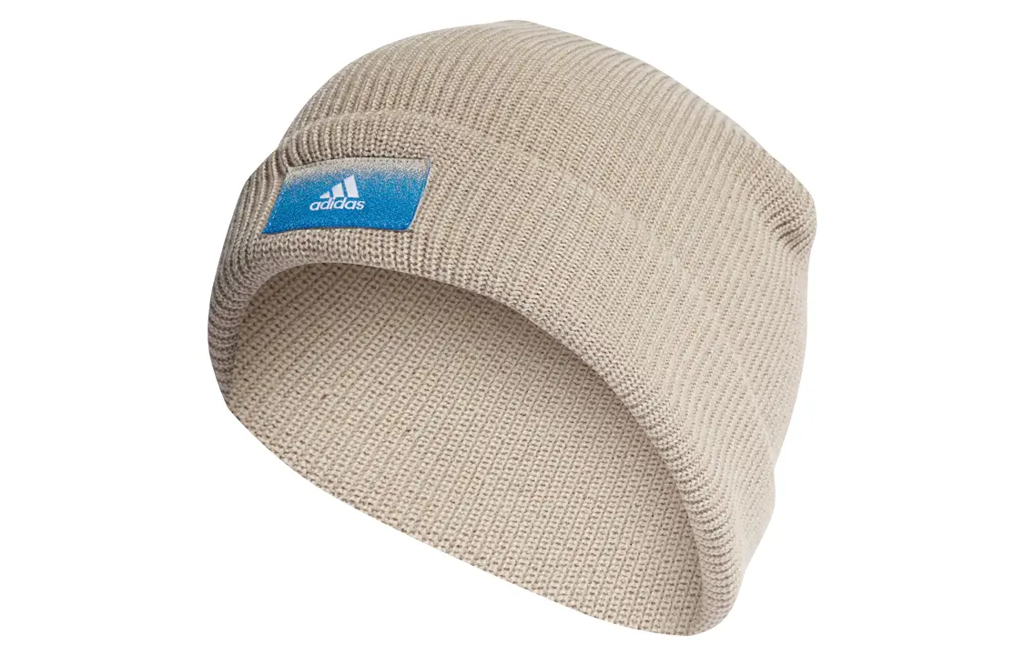 

Adidas Полиакриловая шапка унисекс бежевая, Beige