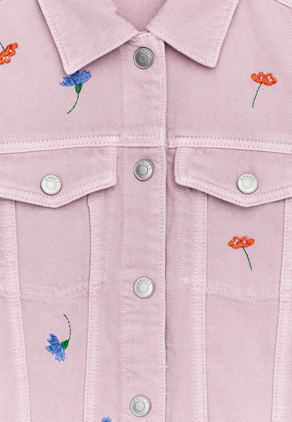Джинсовая куртка Arket, Pink — фото 3