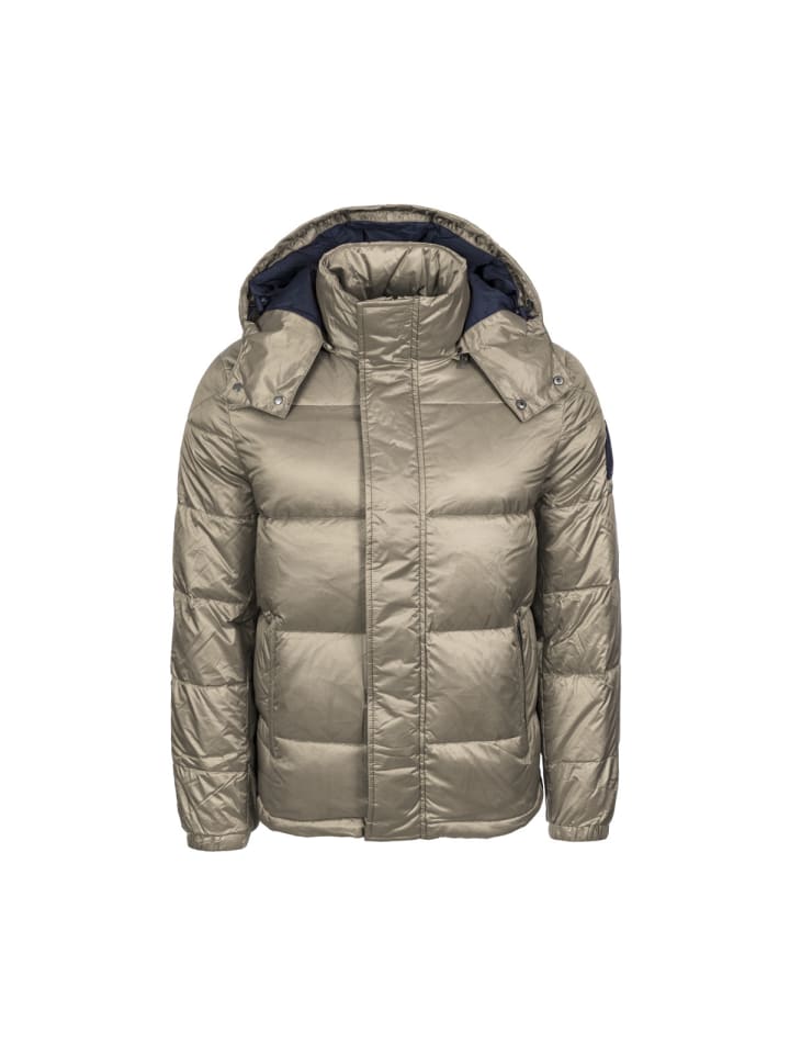 

La Martina Пуховая куртка MBO021 серого цвета