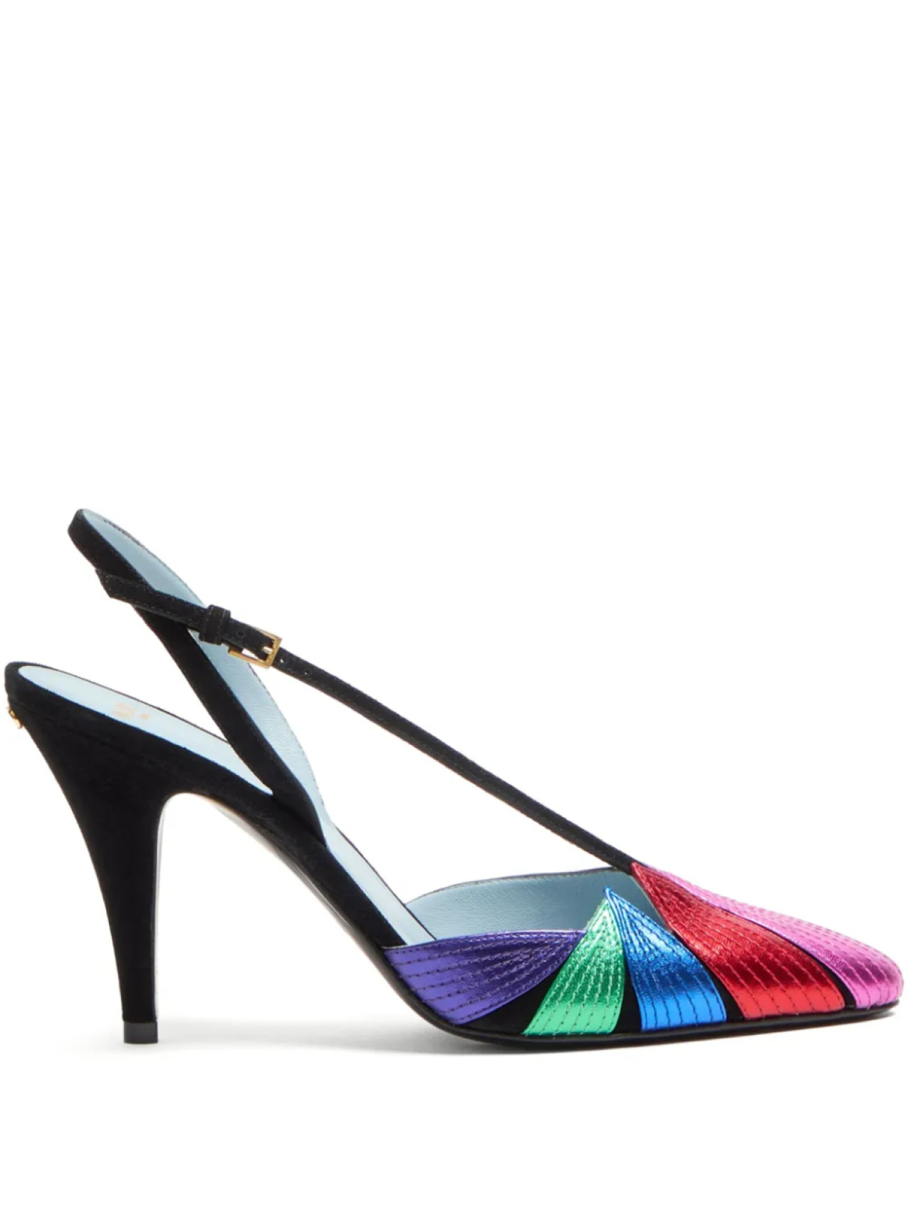 Valentino Garavani туфли Foliefoliage 90, розовый