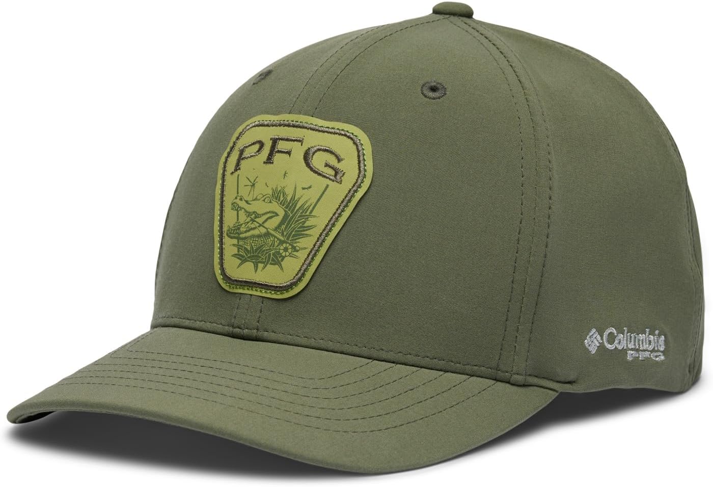 

Columbia Unisex-Adult PFG Uncharted кепка, Cypress/Dark Stone/Pfg Gear Gator