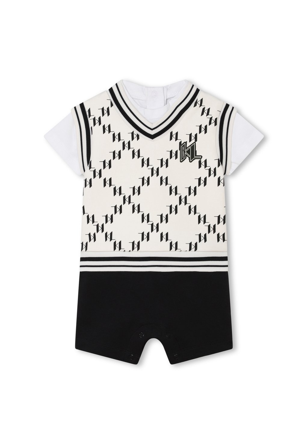 

Комбинезон CÉRÉMONIE 3-EN-1 KARL LAGERFELD KIDS, черный