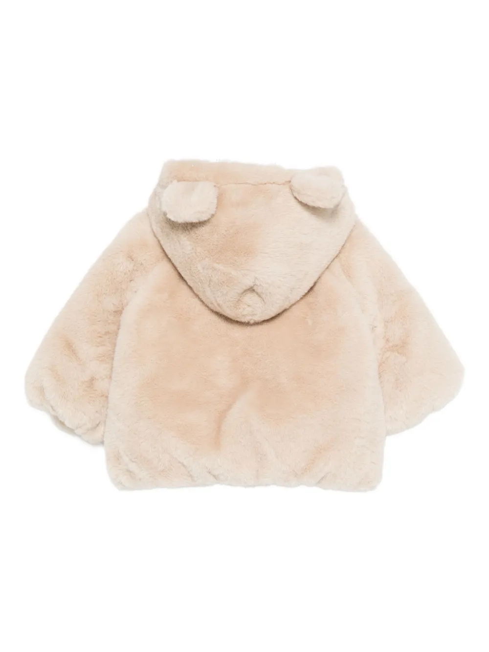 Куртка с капюшоном и нашивкой-логотипом Emporio Armani Kids, нейтральный — фото 2