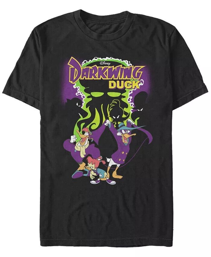 

Мужская футболка с коротким рукавом Darkwing Duck Dangerous Fifth Sun, черный