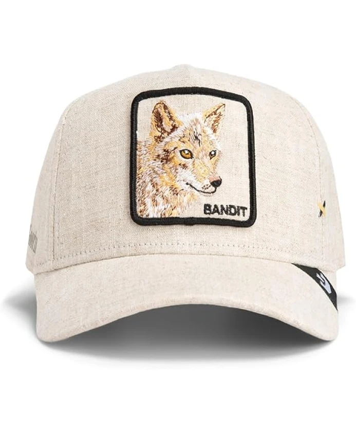 

Бейсболка с изображением койота из "Скотного двора", бежевая. Goorin Bros, бежевый