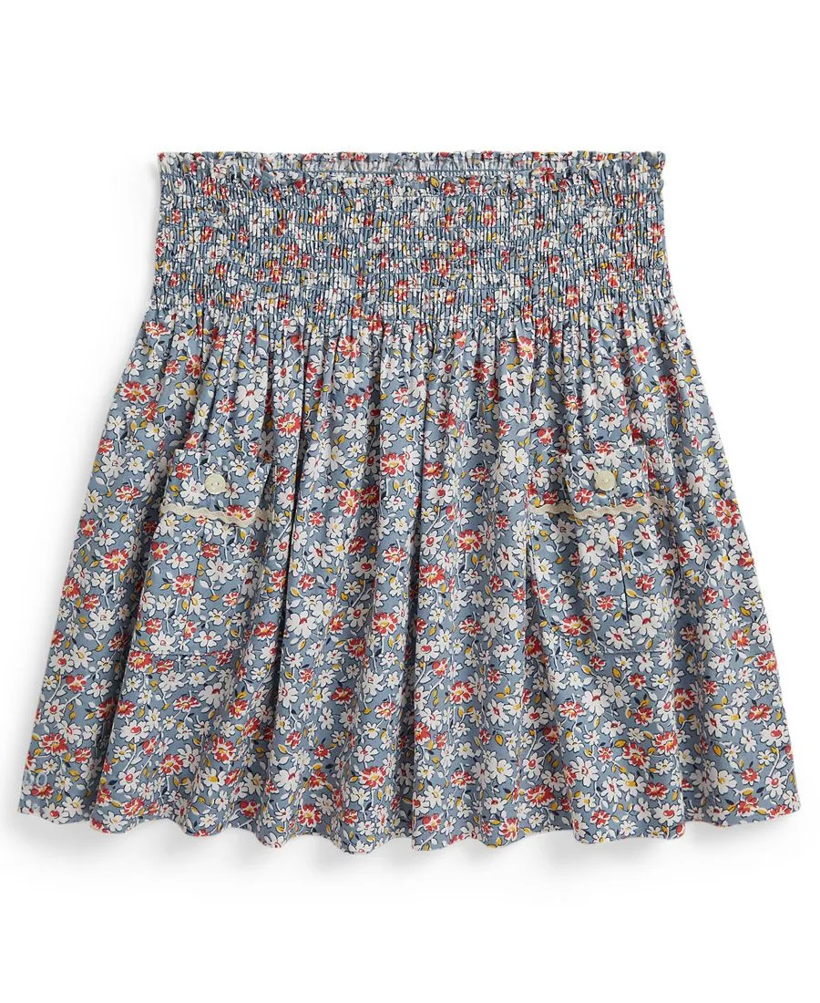 Детская юбка из поплина с цветочным принтом, 7-16 лет Polo Ralph Lauren, Lydston Floral