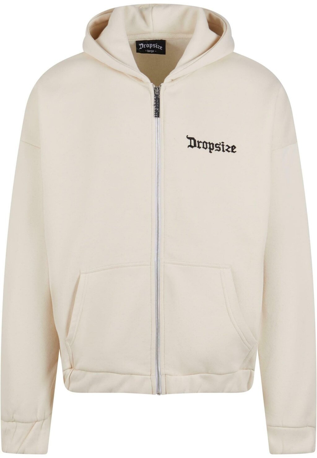 

Толстовка SUPER HEAVY BLANK ZIP Dropsize, цвет coconutmilk