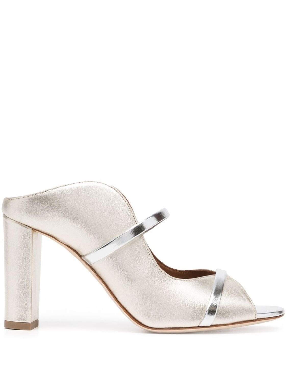 

Malone Souliers босоножки с открытым носком, серебристый
