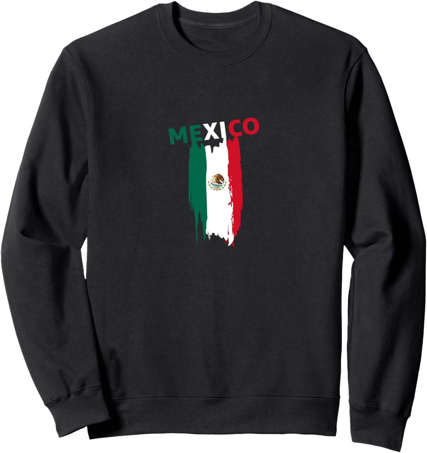 

Толстовка с флагом Мексики Mexico, черный