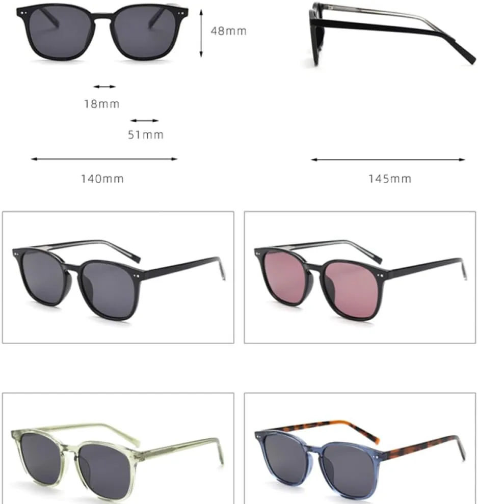 

Солнцезащитные очки MUTYNE для мужчин, защита от УФ-излучения UV400, зеленые и черные, ретро-квадратные солнцезащитные очки для женщин, ацетат, Grey Purple Lens