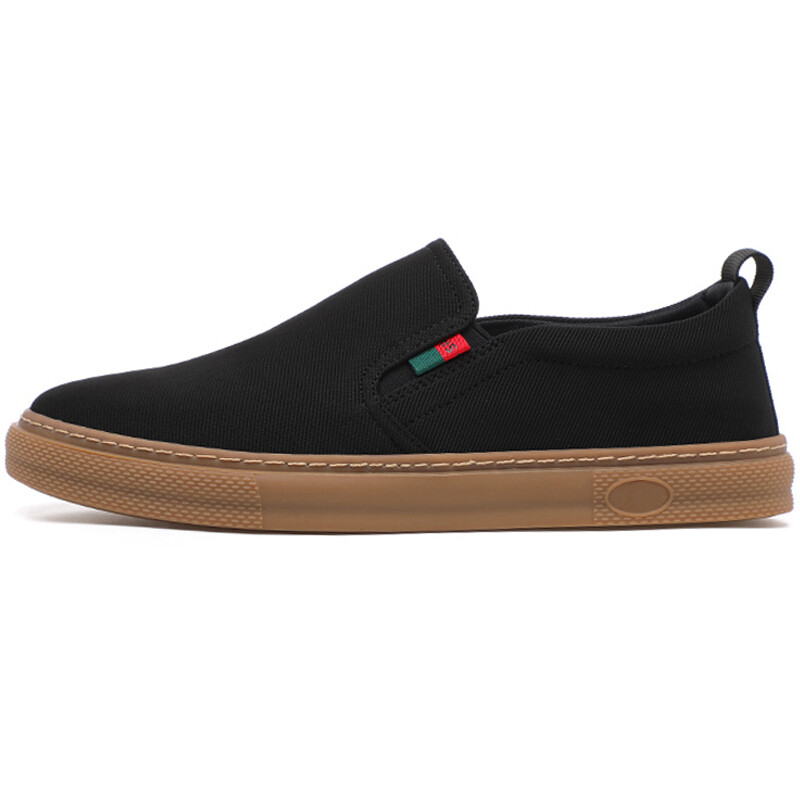 

Холщовые кеды мужские низкие черный Shupate