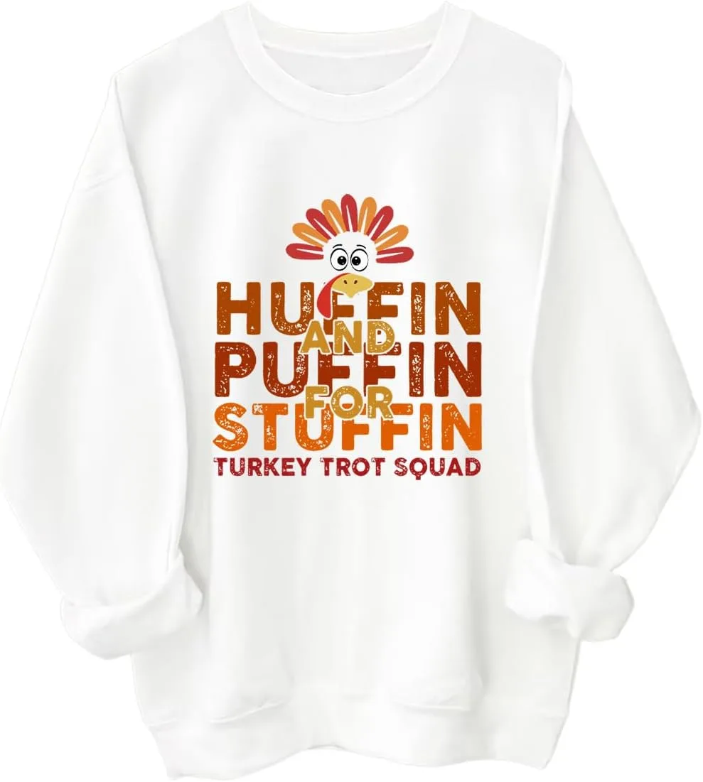 

Толстовка Turkey Trot Squad с принтом для мужчин и женщин