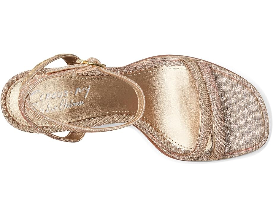 Сандалии Circus NY by Sam Edelman Holly, цвет Metallic Blush Glitz — фото 2