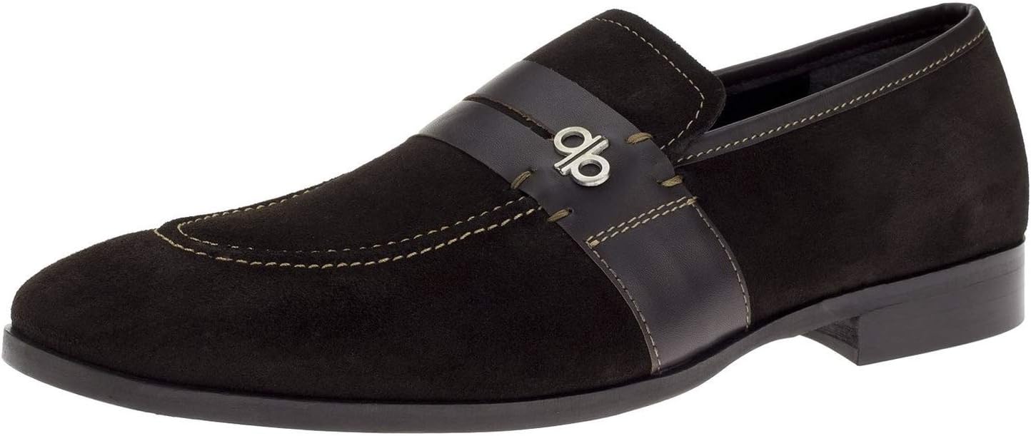 

Мужские лоферы DTI BB Signature Rino Lux из замши, ручная работа, слипоны Dti Darya Trading, коричневый