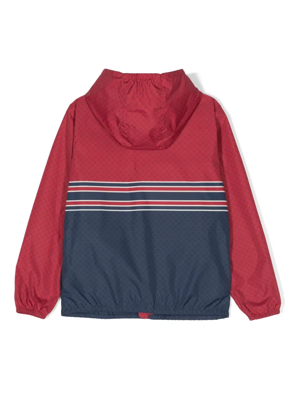 Куртка с переплетающимся принтом G Gucci Kids, красный — фото 2