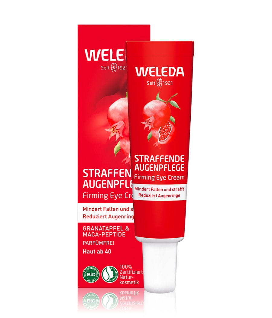 

Крем для глаз Weleda Granatapfel & Maca-Peptide Straffende Augenpflege, 12 ml