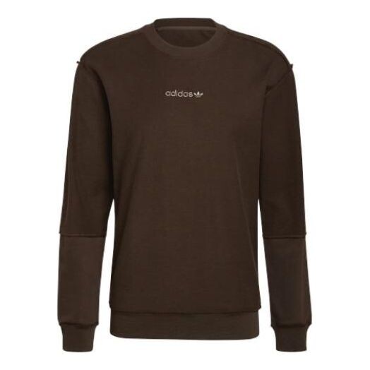 

Толстовка Men's adidas originals Sports Round Neck Pullover Brown, мультиколор