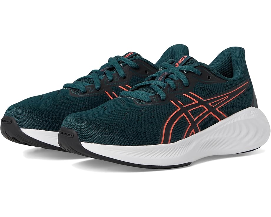 

Кроссовки ASICS Kids Gel-Cumulus 26 GS, цвет Saxon Green/Coral Reef