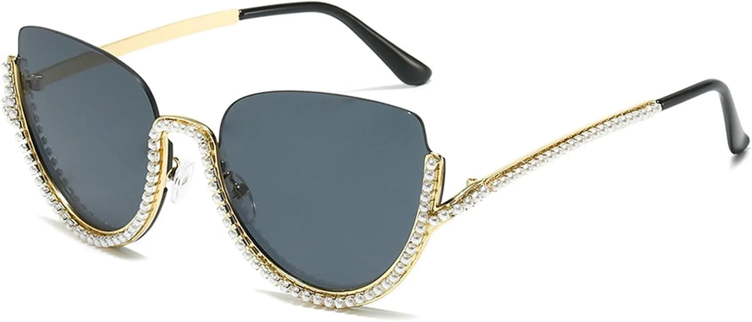 

Солнцезащитные очки Willochra Fashion Rhinestone Cat Eye для женщин, 2025 год, роскошные, модные, с кристаллами, для вечеринок, в стиле Y2K, для женщин, 3, C1