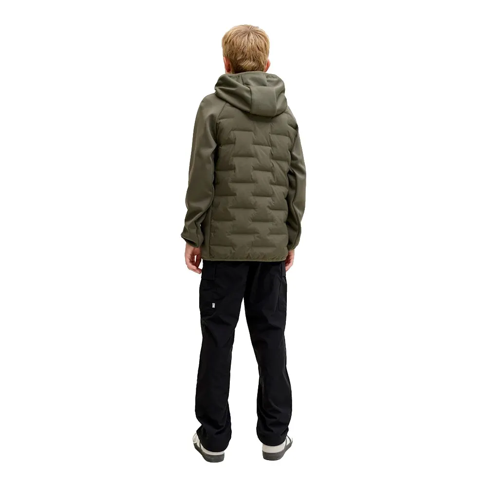 Утепленная куртка Jack & Jones Perfect Hybrid, зеленый — фото 2