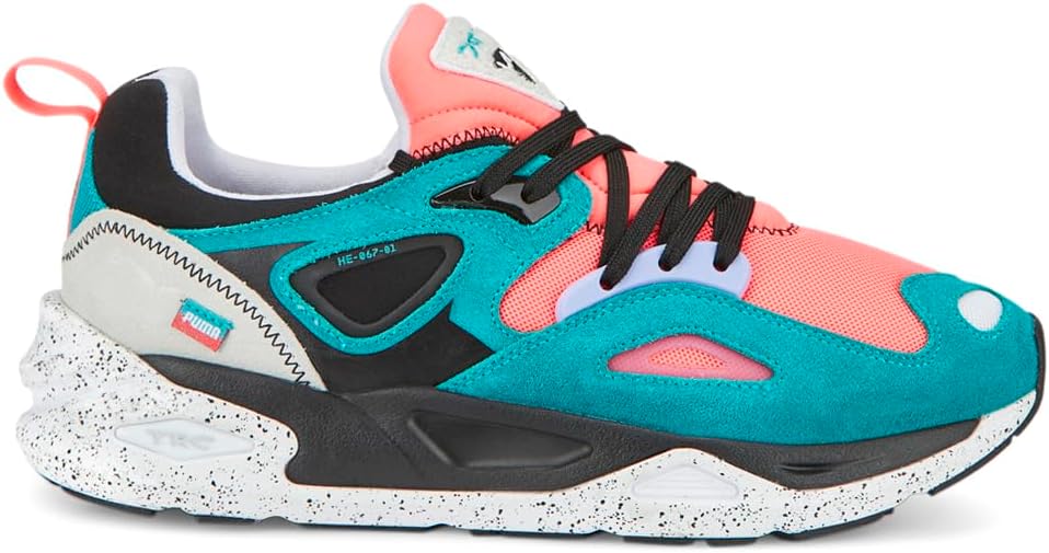 

Мужские кроссовки PUMA TRC Blaze Fd с шнуровкой, повседневные - синие