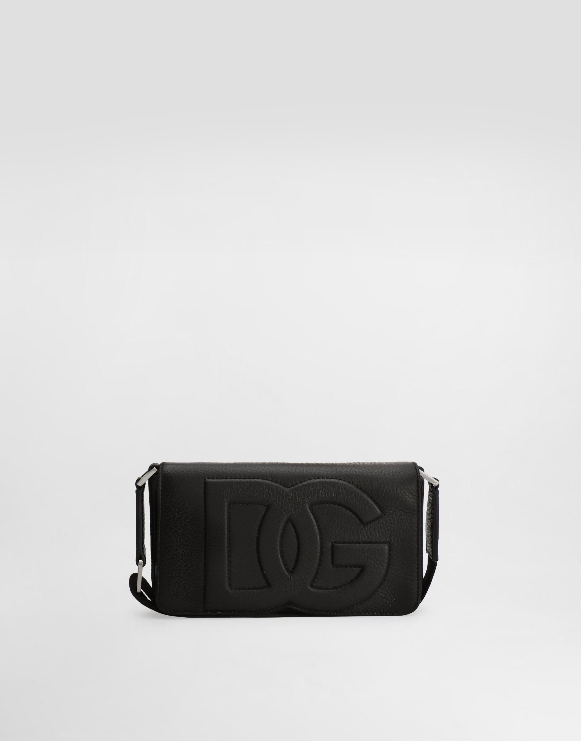 

Мини-сумка из оленьей кожи Dolce & Gabbana, черный